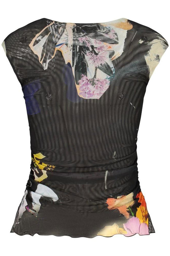 Desigual Nero Polyester Damen Tanktop by Desigual