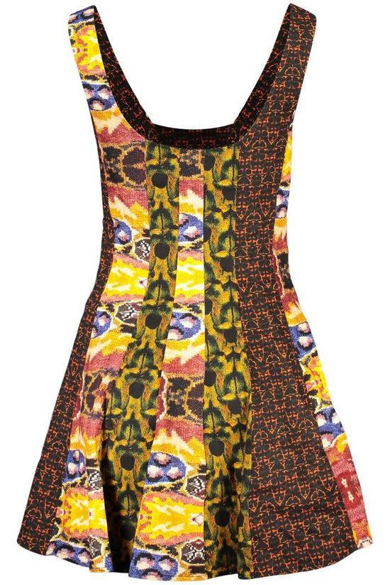 Desigual Giallo Baumwollkleid für Damen by Desigual