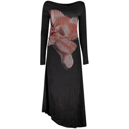 Desigual Schwarzes Damenkleid aus Viskose by Desigual