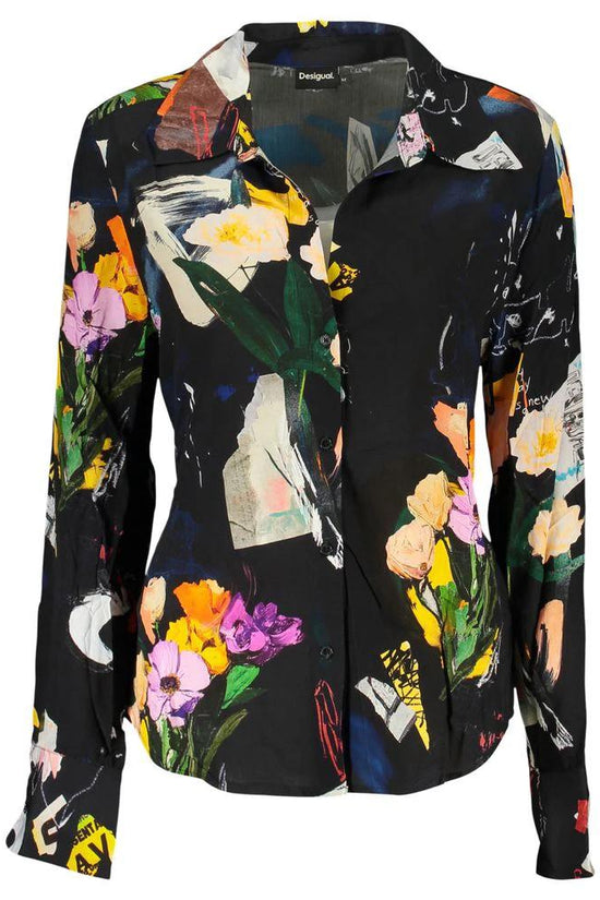 Desigual Nero Viskose Damenbluse by Desigual