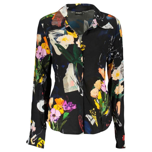 Desigual Nero Viskose Damenbluse by Desigual