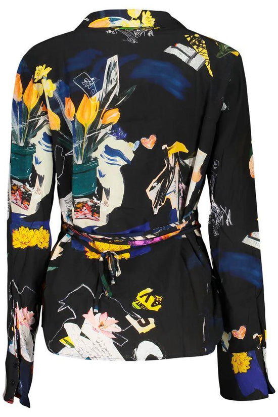 Desigual Nero Viskose Damenbluse by Desigual