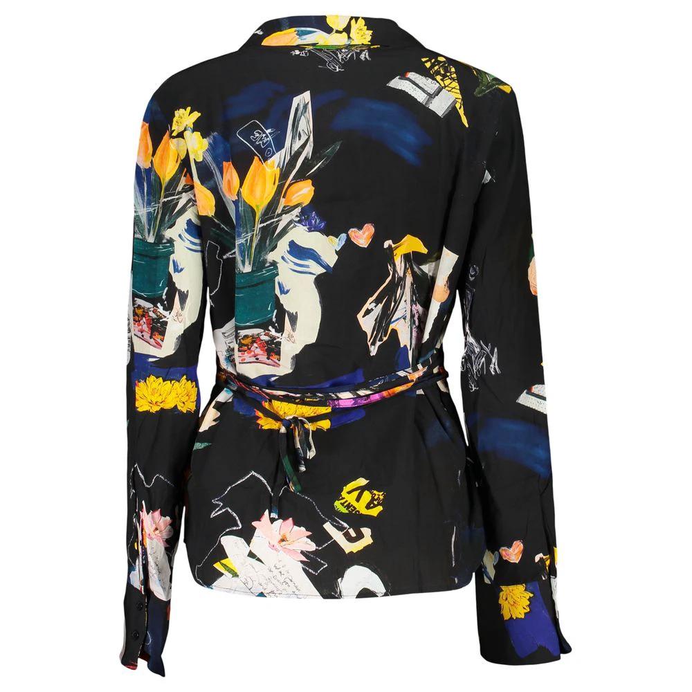 Desigual Nero Viskose Damenbluse by Desigual