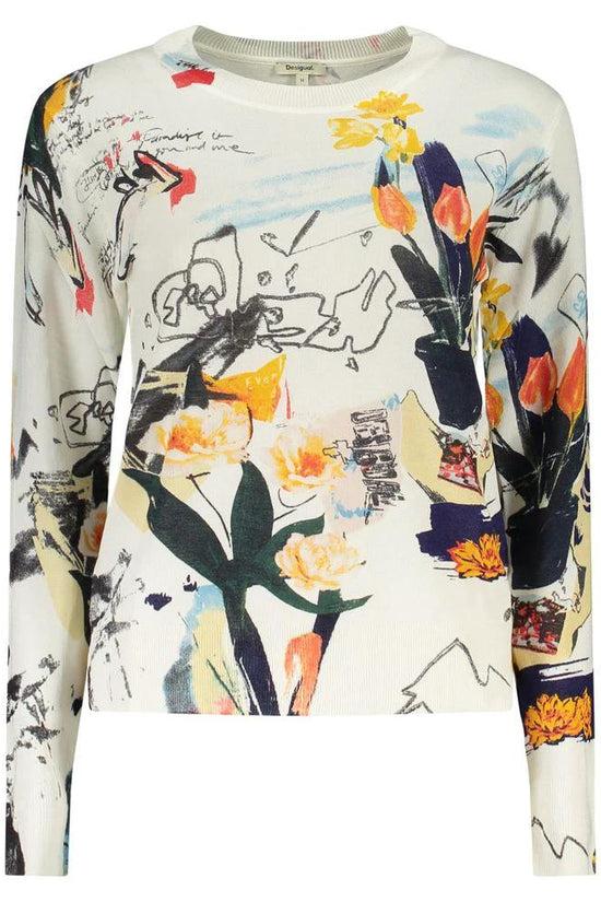 Desigual Weißes Damen-T-Shirt aus Viskose by Desigual