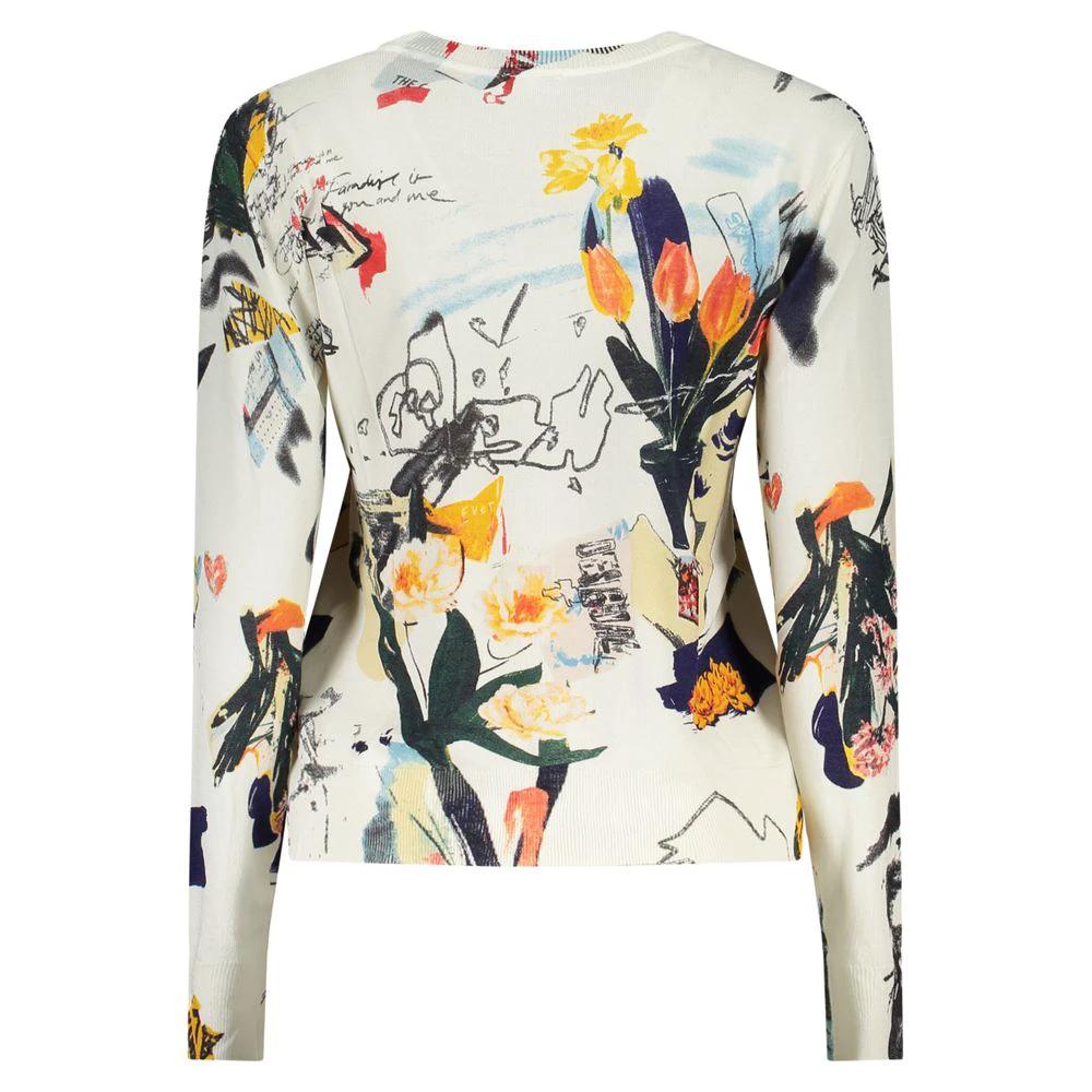 Desigual Weißes Damen-T-Shirt aus Viskose by Desigual