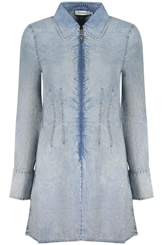 Desigual Azzurro Lyocell Damenkleid by Desigual
