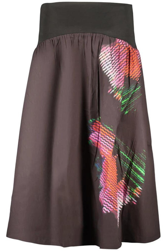 Desigual Schwarzer Baumwollrock für Damen by Desigual