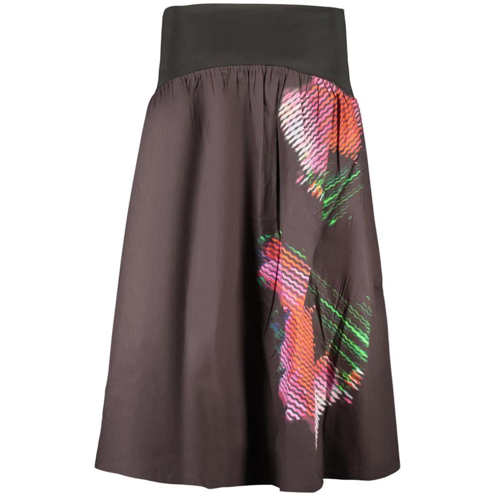 Desigual Schwarzer Baumwollrock für Damen by Desigual