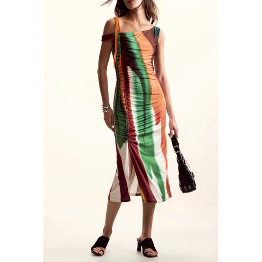 Desigual Damenkleid aus Marrone-Polyester by Desigual