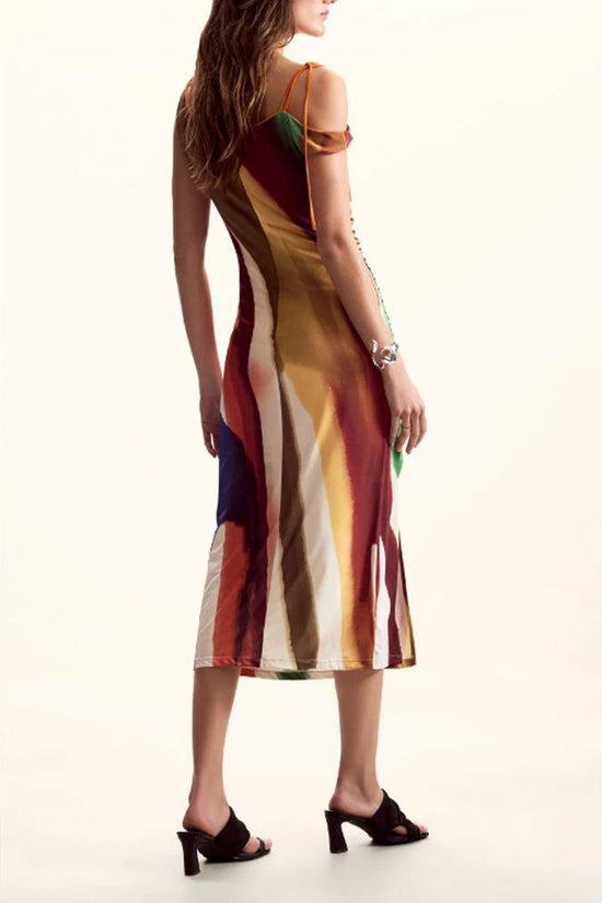 Desigual Damenkleid aus Marrone-Polyester by Desigual