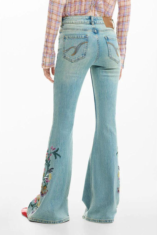 Desigual Azzurro Baumwoll-Jeans für Damen by Desigual