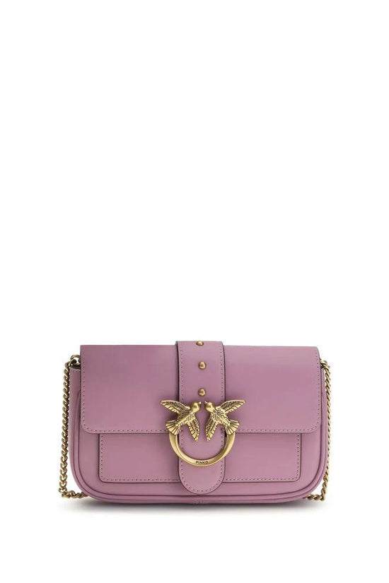 PINKO Multicolor Calf Leather Bos Taurus Schultertasche by PINKO