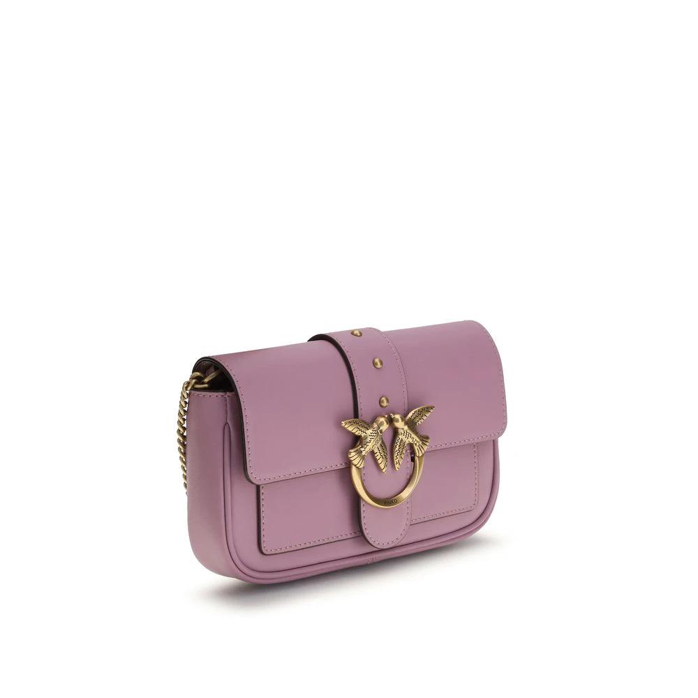 PINKO Multicolor Calf Leather Bos Taurus Schultertasche by PINKO
