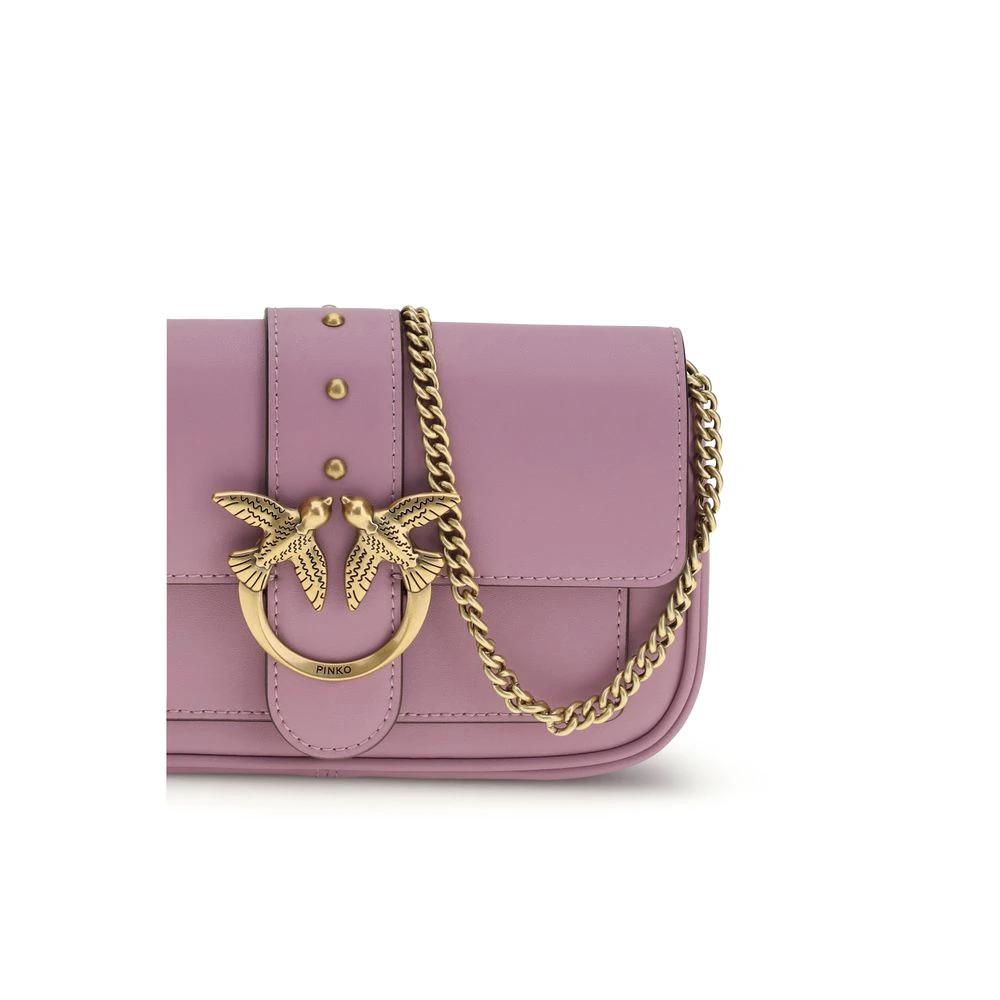 PINKO Multicolor Calf Leather Bos Taurus Schultertasche by PINKO