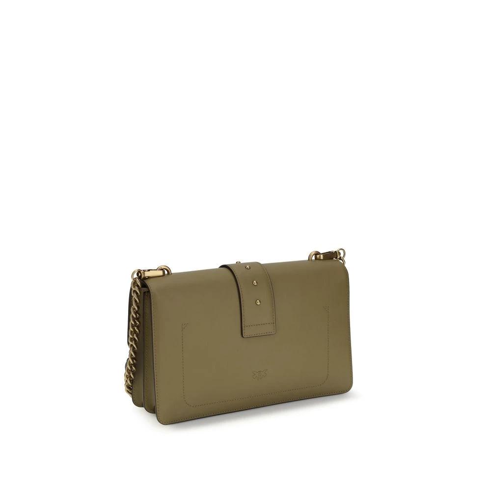 PINKO Bicolor Calf Leather Bos Taurus Schultertasche by PINKO