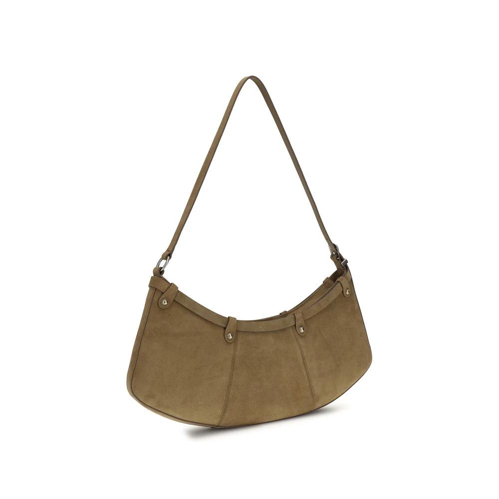 PINKO Beige Kalbsleder Bos Taurus Umhängetasche by PINKO