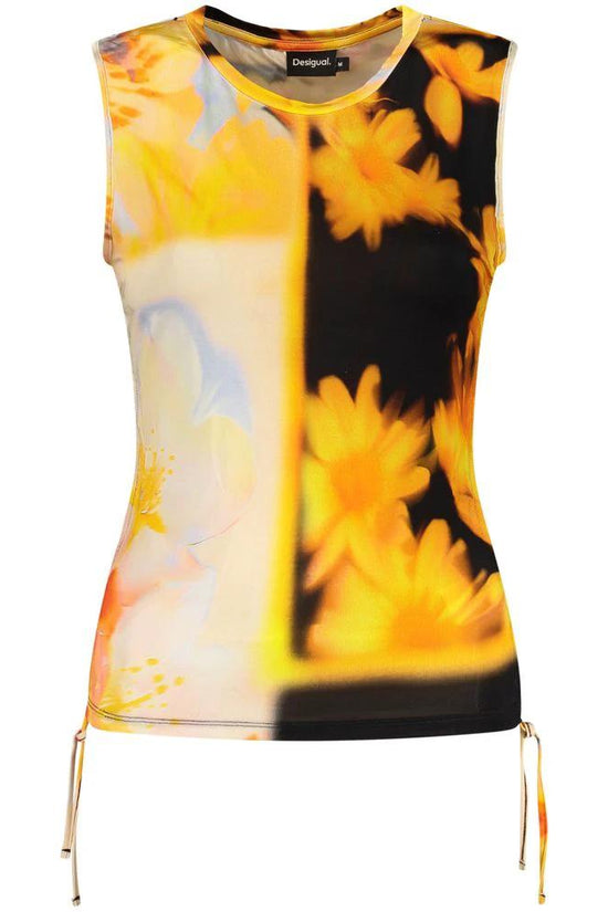Desigual Orange Elastan-Tanktops by Desigual