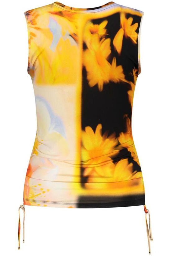 Desigual Orange Elastan-Tanktops by Desigual