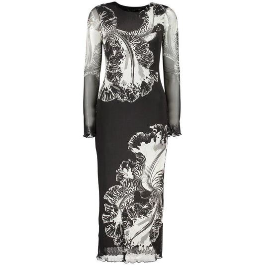 Desigual Schwarzes Freizeitkleid aus Polyester by Desigual