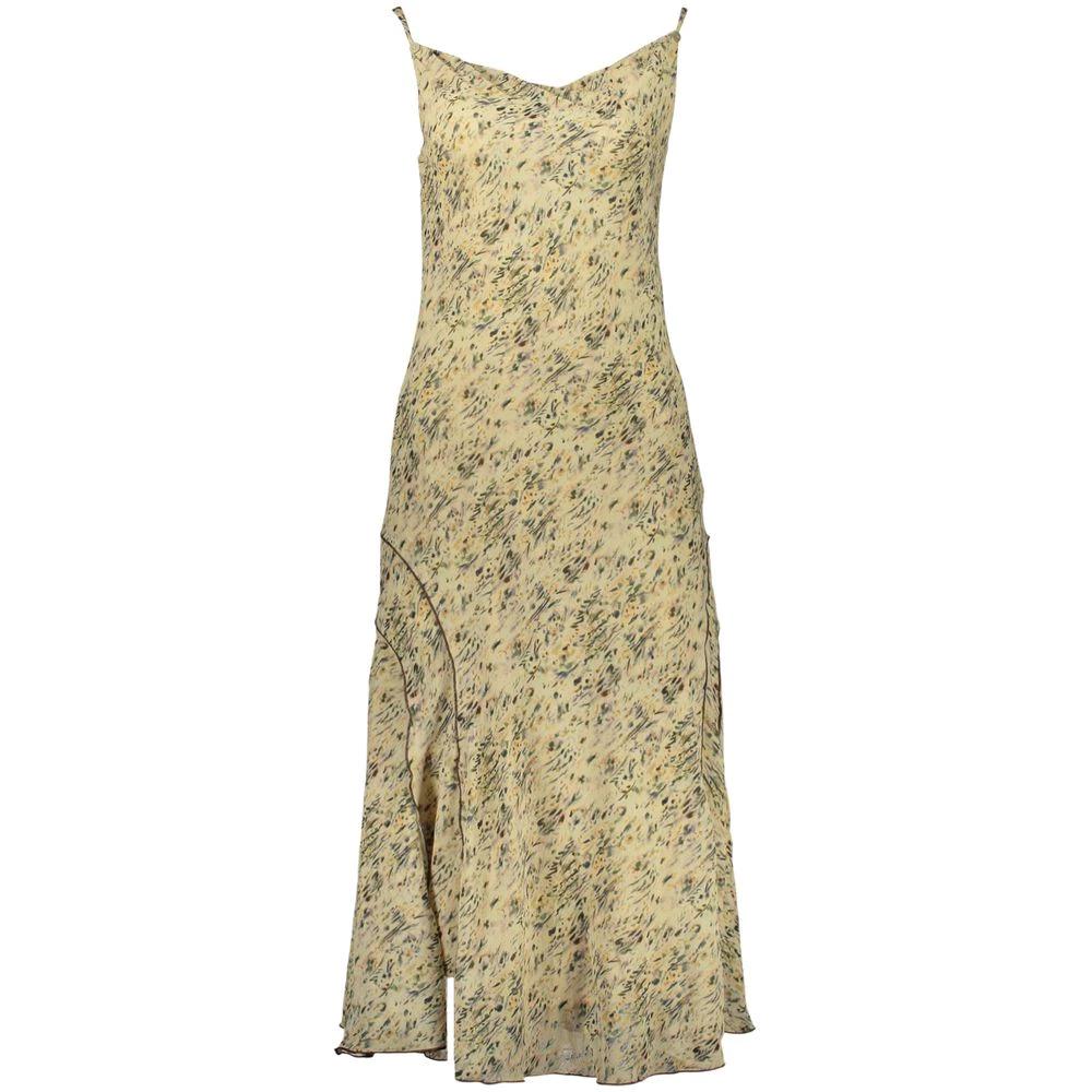 Desigual Beiges Freizeitkleid aus Polyester by Desigual