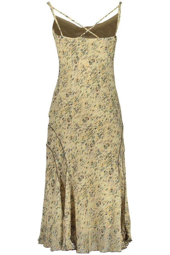 Desigual Beiges Freizeitkleid aus Polyester by Desigual
