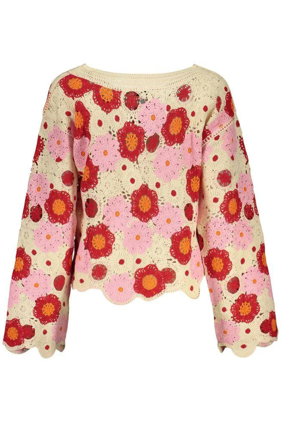 Desigual Beige Cotton Sweatshirt by Desigual