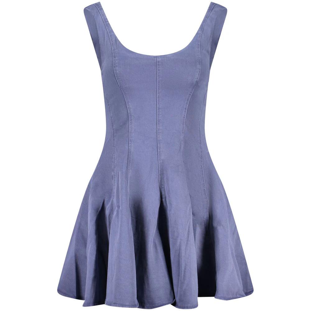 Desigual Blaues Baumwoll-Freizeitkleid by Desigual