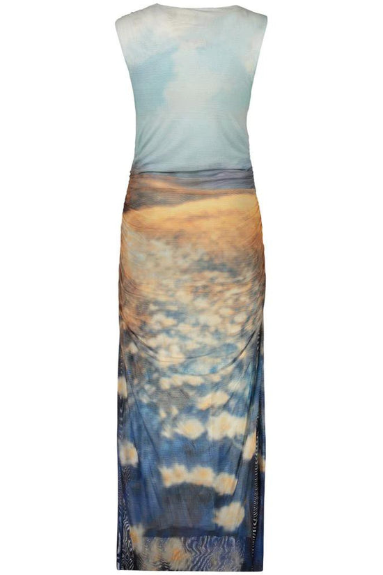 Desigual Blaues Freizeitkleid aus Polyester by Desigual