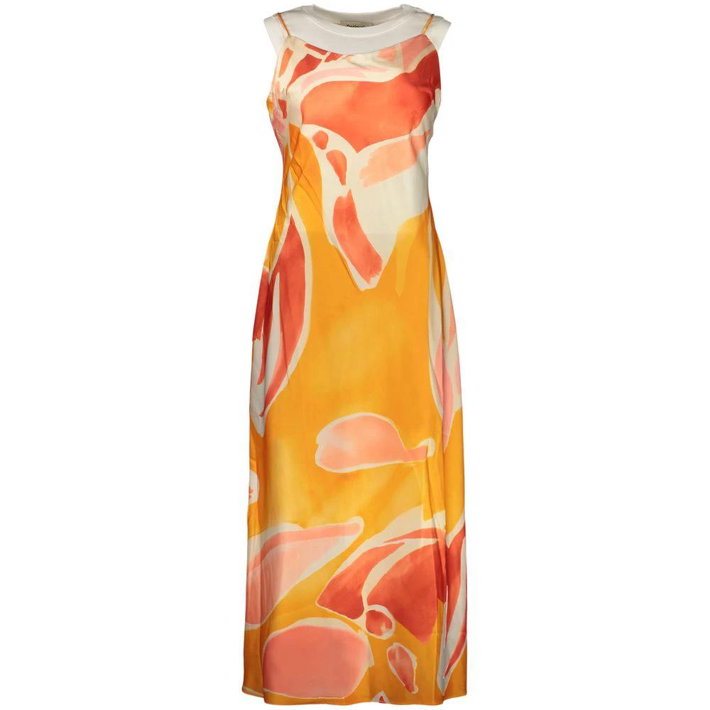 Desigual Orange Polyester Casual Dress by Desigual