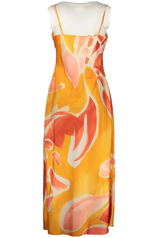 Desigual Orange Polyester Casual Dress by Desigual