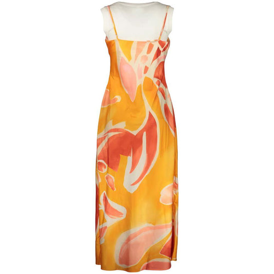 Desigual Orange Polyester Casual Dress by Desigual