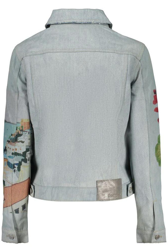 Desigual Blaue Jeansjacke aus Baumwolle by Desigual