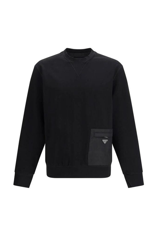 Prada Schwarzer Sweatshirt aus Viskose by Prada