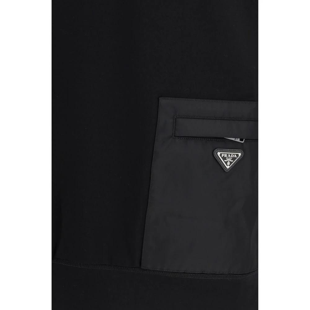 Prada Schwarzer Sweatshirt aus Viskose by Prada