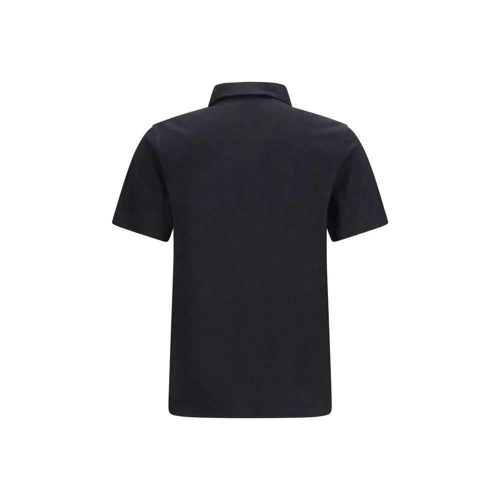 Burberry Blaues Baumwoll-Poloshirt by Burberry