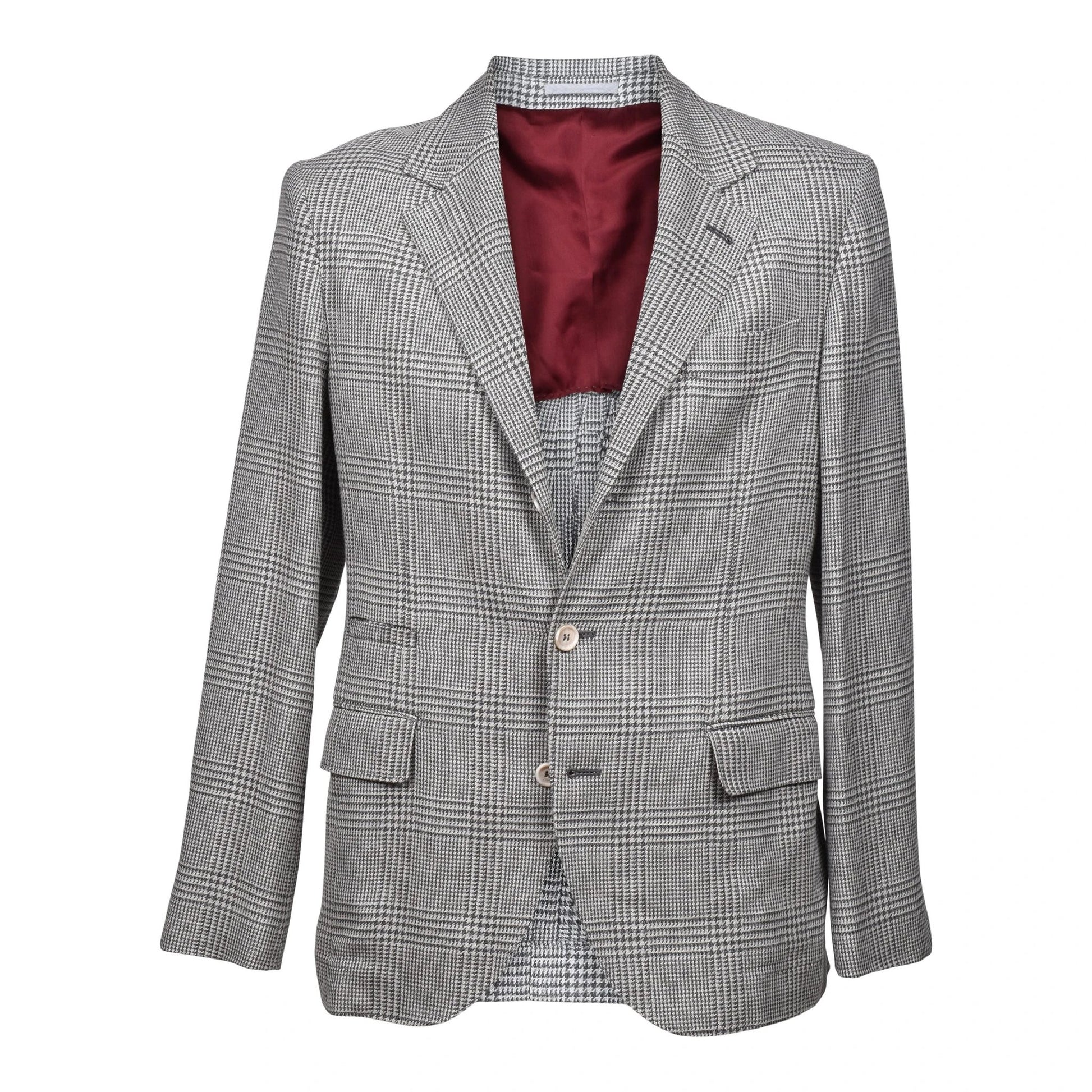 Brunello Cucinelli Grauer Wollblazer by Brunello Cucinelli