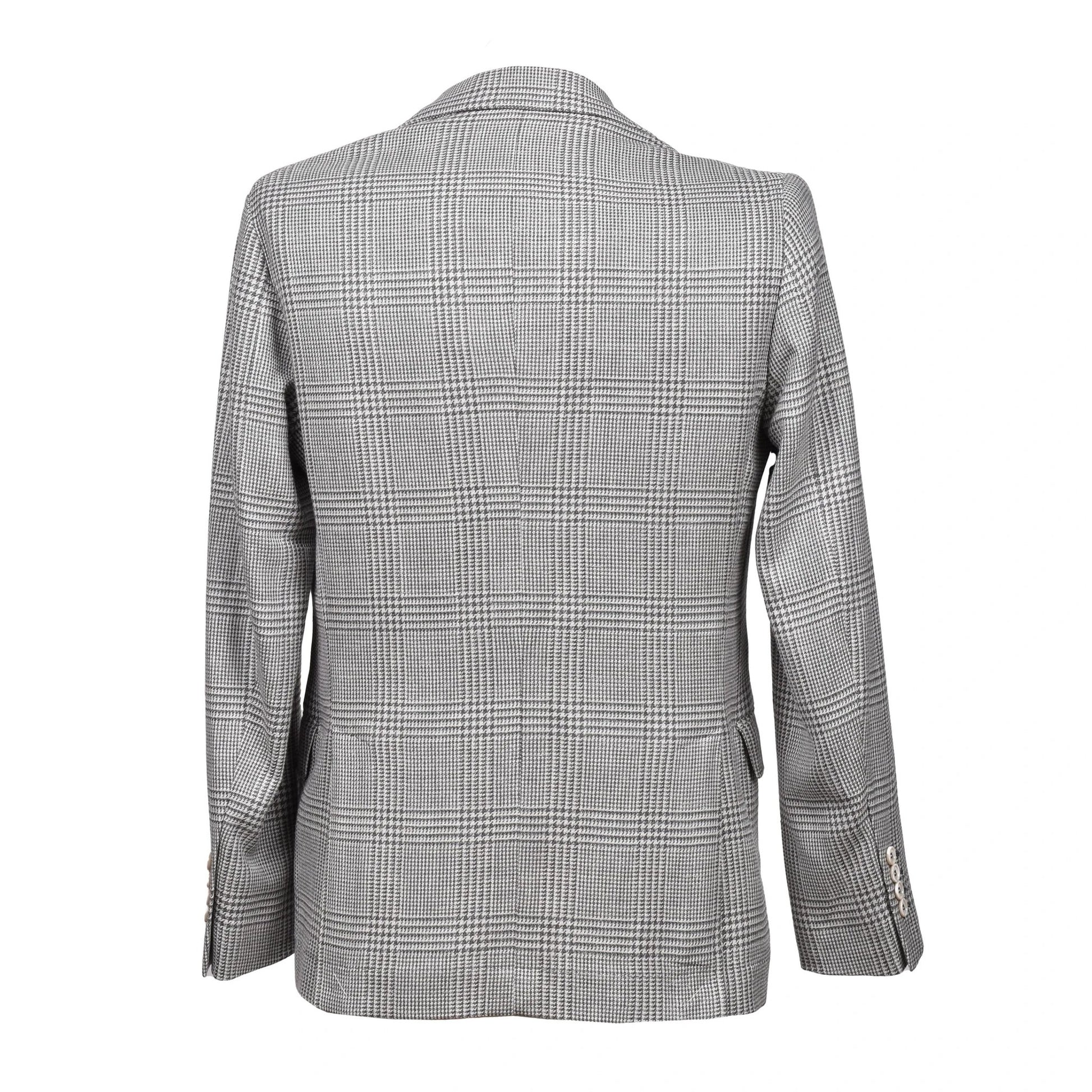 Brunello Cucinelli Grauer Wollblazer by Brunello Cucinelli