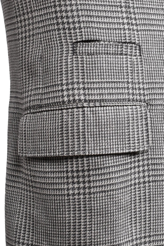 Brunello Cucinelli Grauer Wollblazer by Brunello Cucinelli