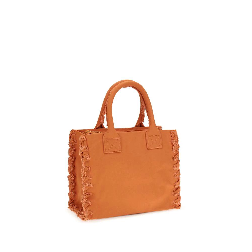 PINKO Orange Cotton Shoulder Bag by PINKO