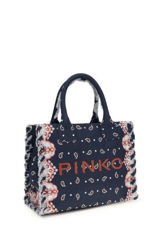 PINKO Mehrfarbige Baumwoll-Umhängetasche by PINKO