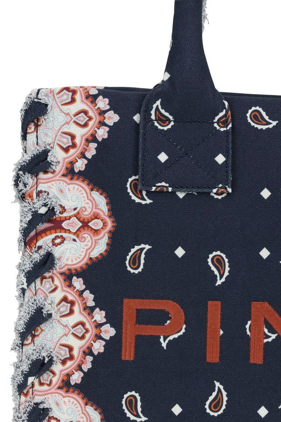 PINKO Mehrfarbige Baumwoll-Umhängetasche by PINKO