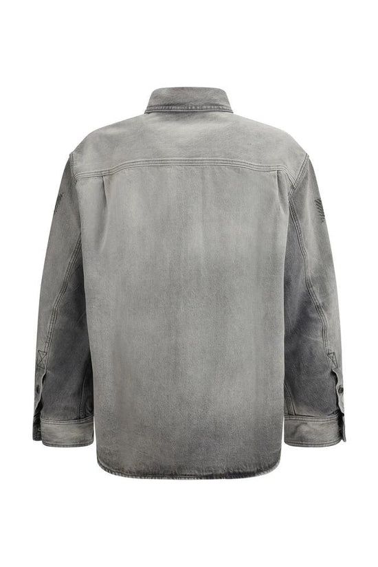 Off-White Graues Denim-Hemd by Off-White