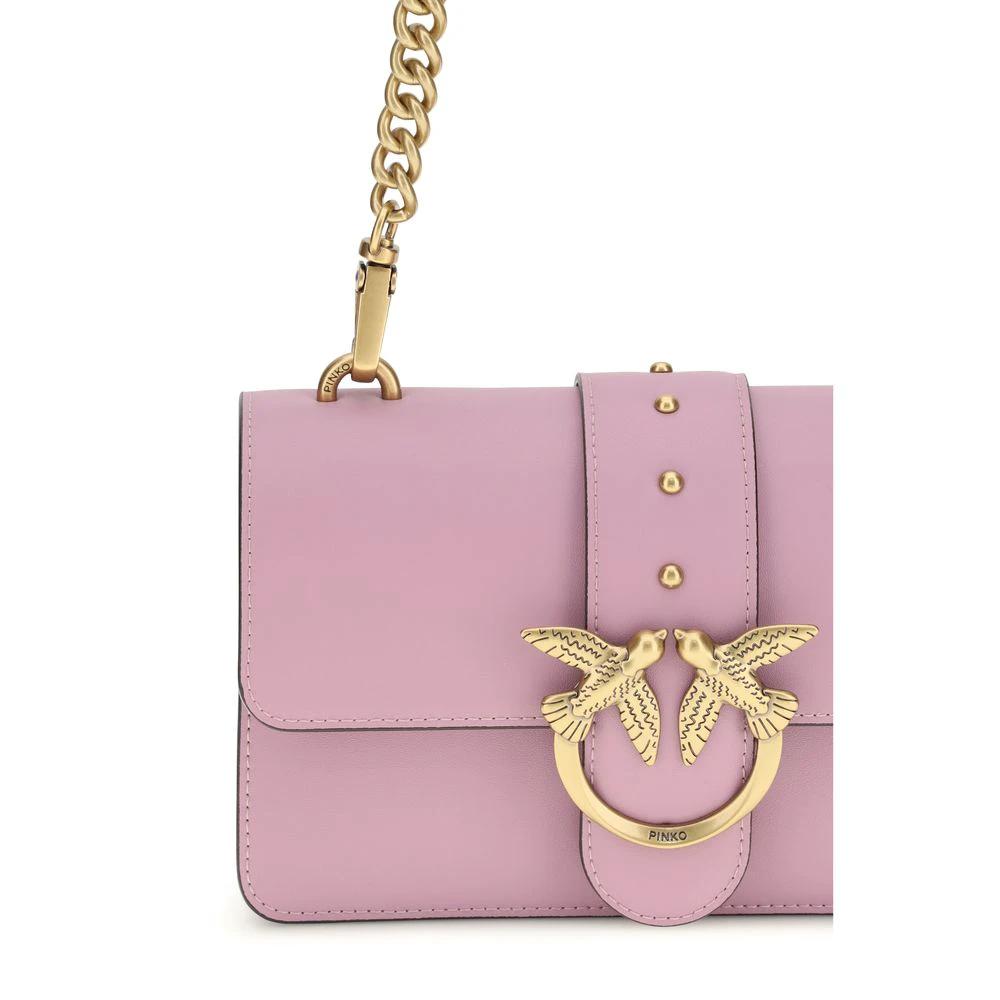 PINKO Multicolor Calf Leather Bos Taurus Shoulder Bag by PINKO
