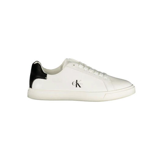 Calvin Klein Weiße Damen-Sneaker aus Polyurethan by Calvin Klein