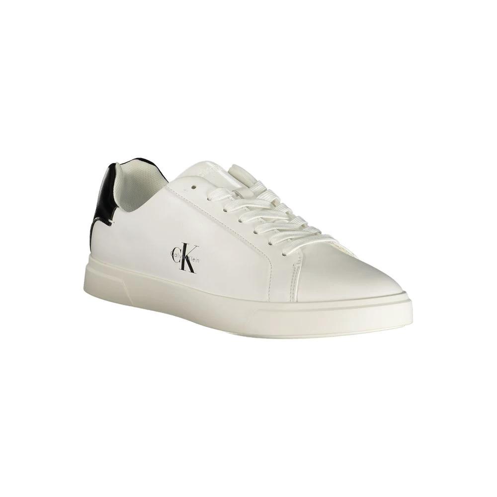Calvin Klein Weiße Damen-Sneaker aus Polyurethan by Calvin Klein
