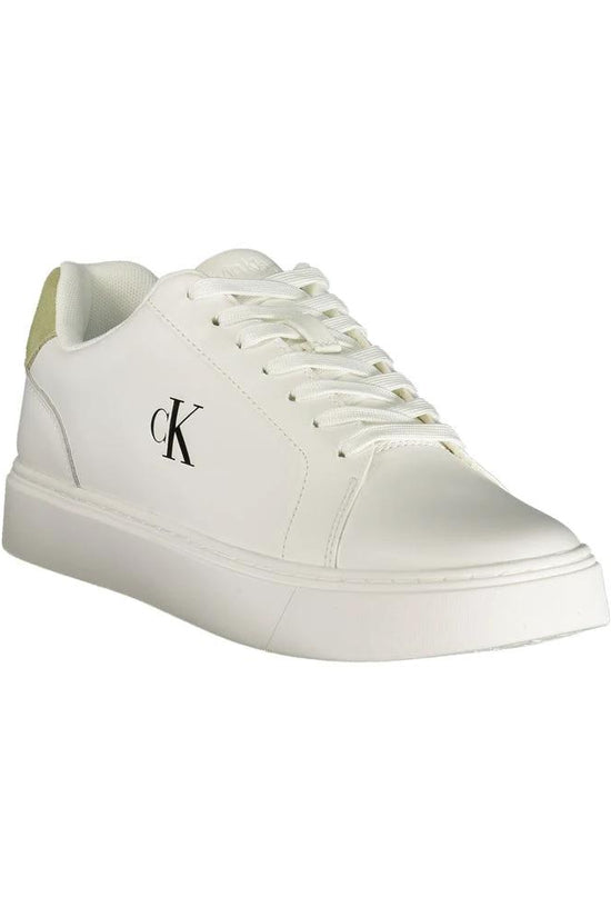 Calvin Klein Bianco Poliuretano Uomo Sneaker by Calvin Klein