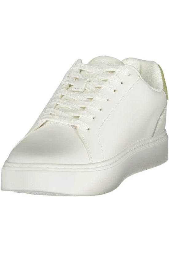 Calvin Klein Bianco Poliuretano Uomo Sneaker by Calvin Klein