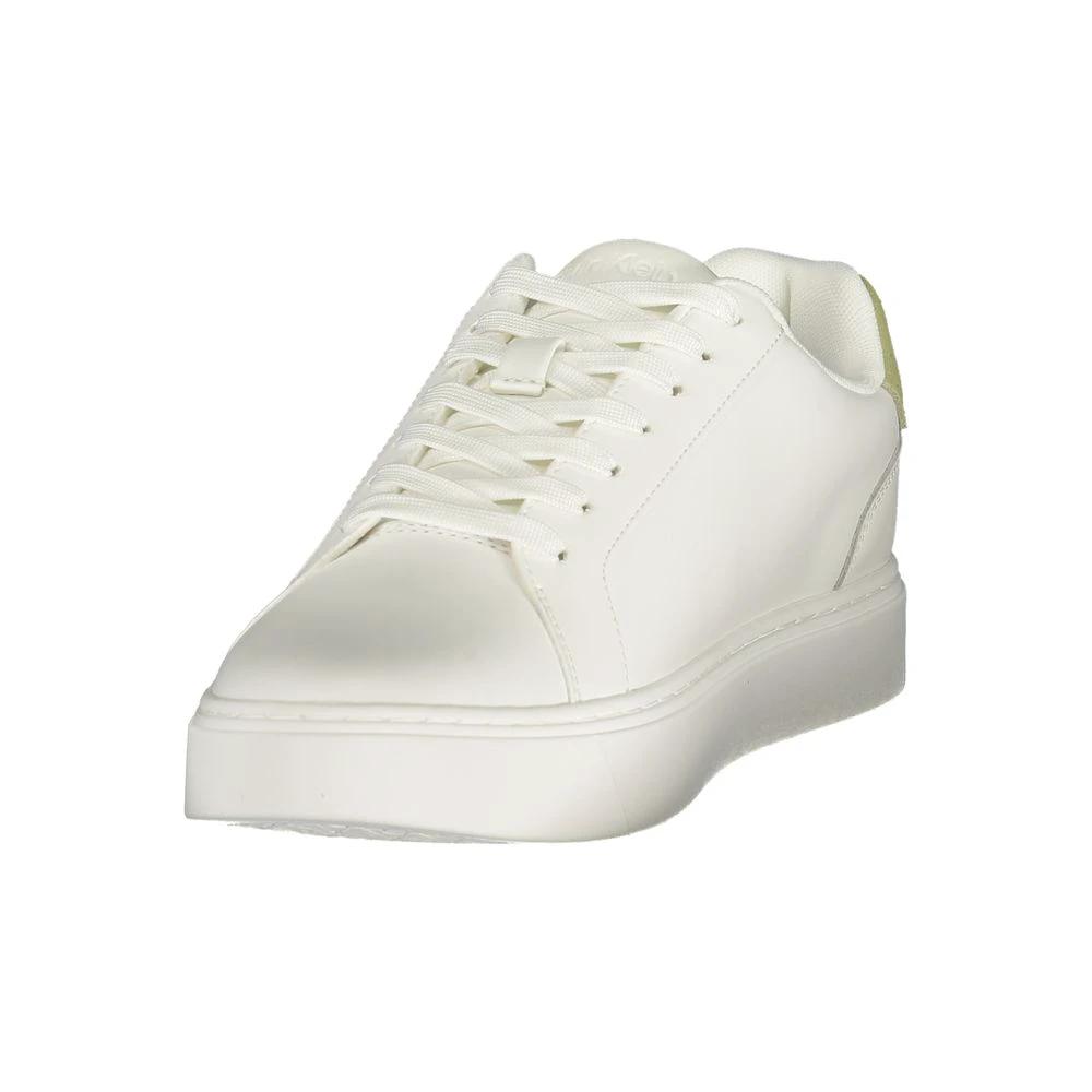 Calvin Klein Bianco Poliuretano Uomo Sneaker by Calvin Klein