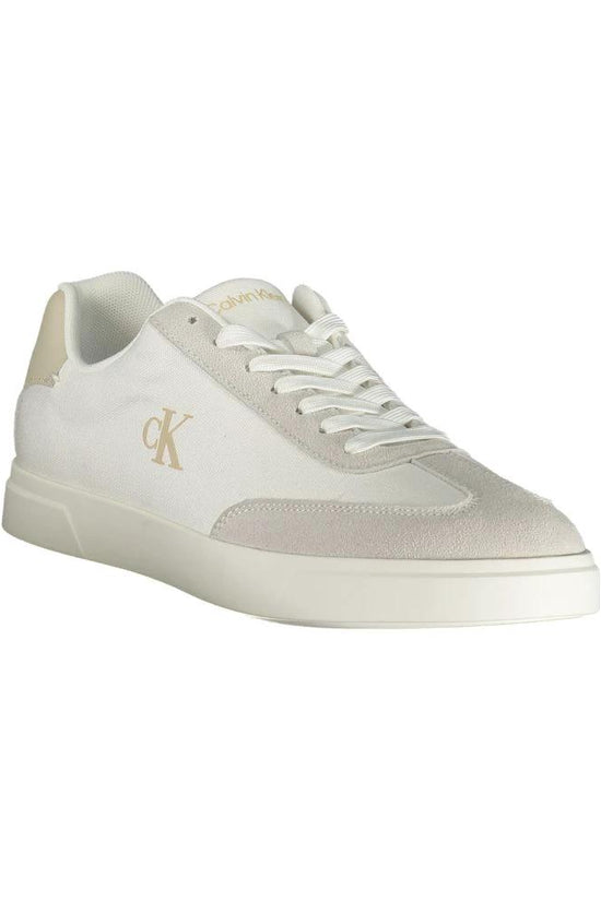Calvin Klein Bianco Polyurethan Sneaker für Herren by Calvin Klein