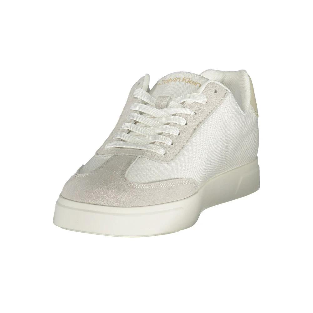 Calvin Klein Bianco Polyurethan Sneaker für Herren by Calvin Klein